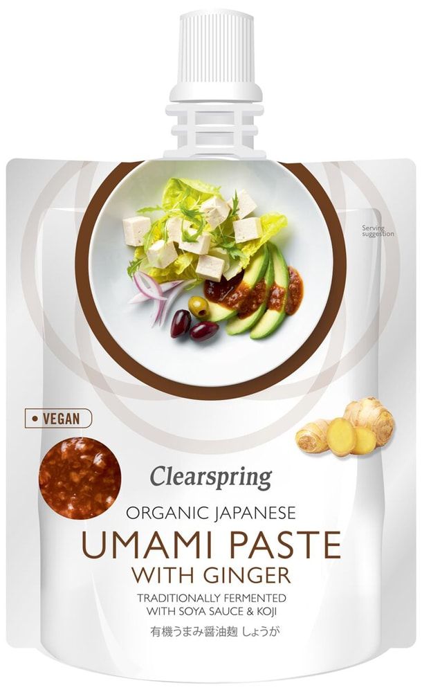 Pasta „Umami“ su imbieru, ekologiška CLEARSPRING, 150 g