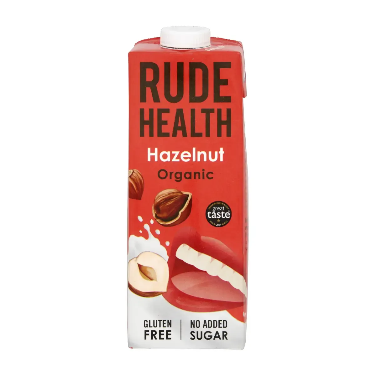 Lazdynų riešutų gėrimas HAZELNUT DRINK RUDE HEALTH