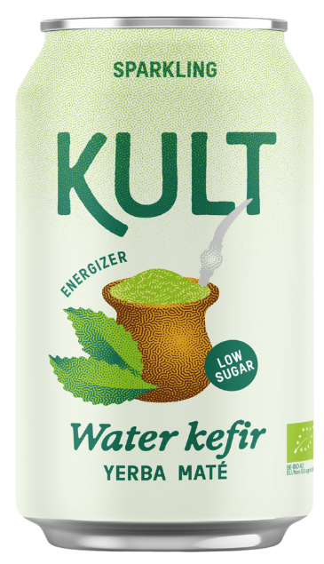 Vandens kefyras MATĖ, ekologiškas KULT, 330 ml