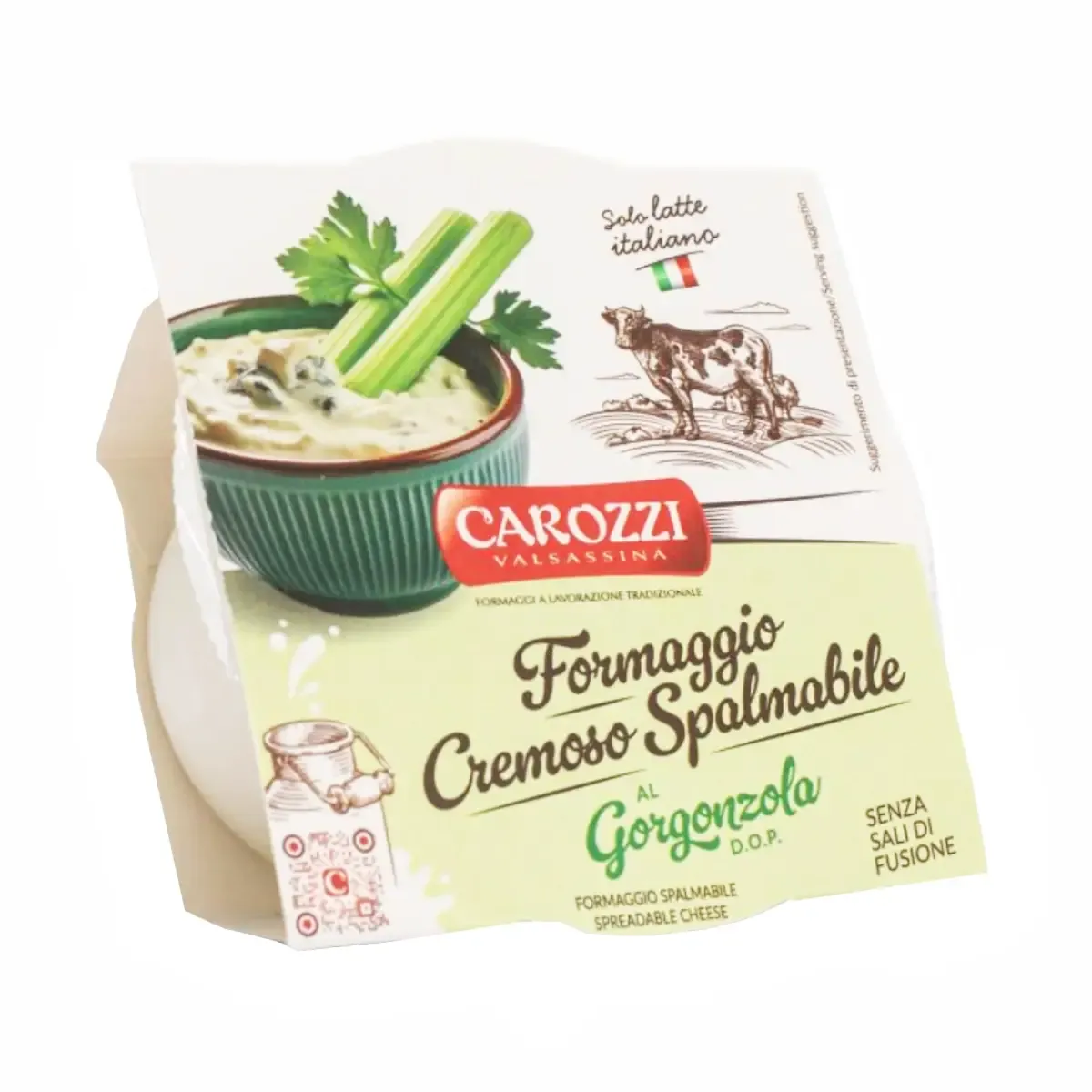 Tepamas sūris CREMOSO SPALMABILE AL GORGONZOLA DOP CAROZZI