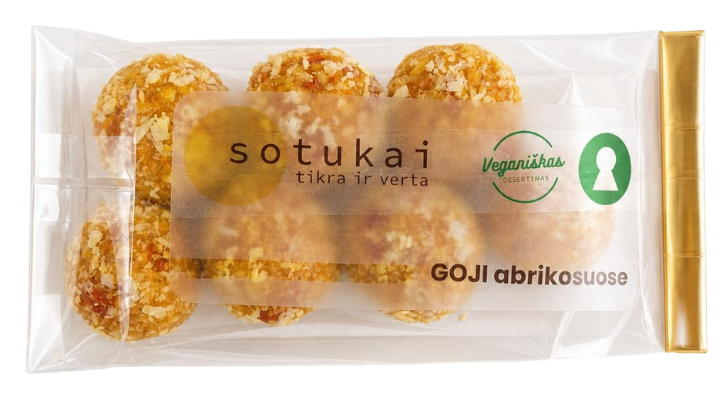 Augalinis desertas SOTUKAI „Goji abrikosuose“