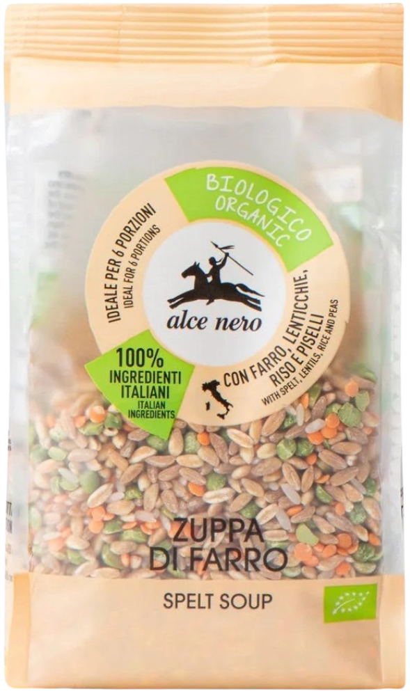 Speltų sriubos mišinys, ekologiškas ALCE NERO, 400 g