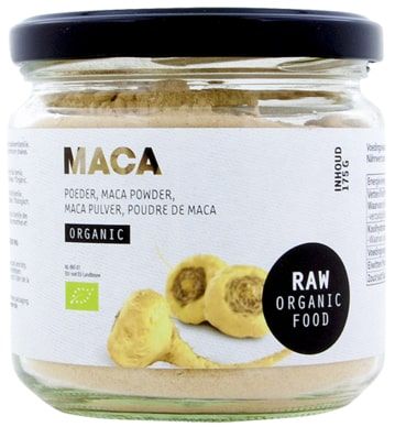 Peruvinės pipirnės (maca) milteliai, ekologiški RAW ORGANIC FOOD, 175 g