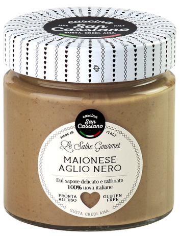 Majonezas su juodaisiais česnakais SAN CASSIANO, 180 g