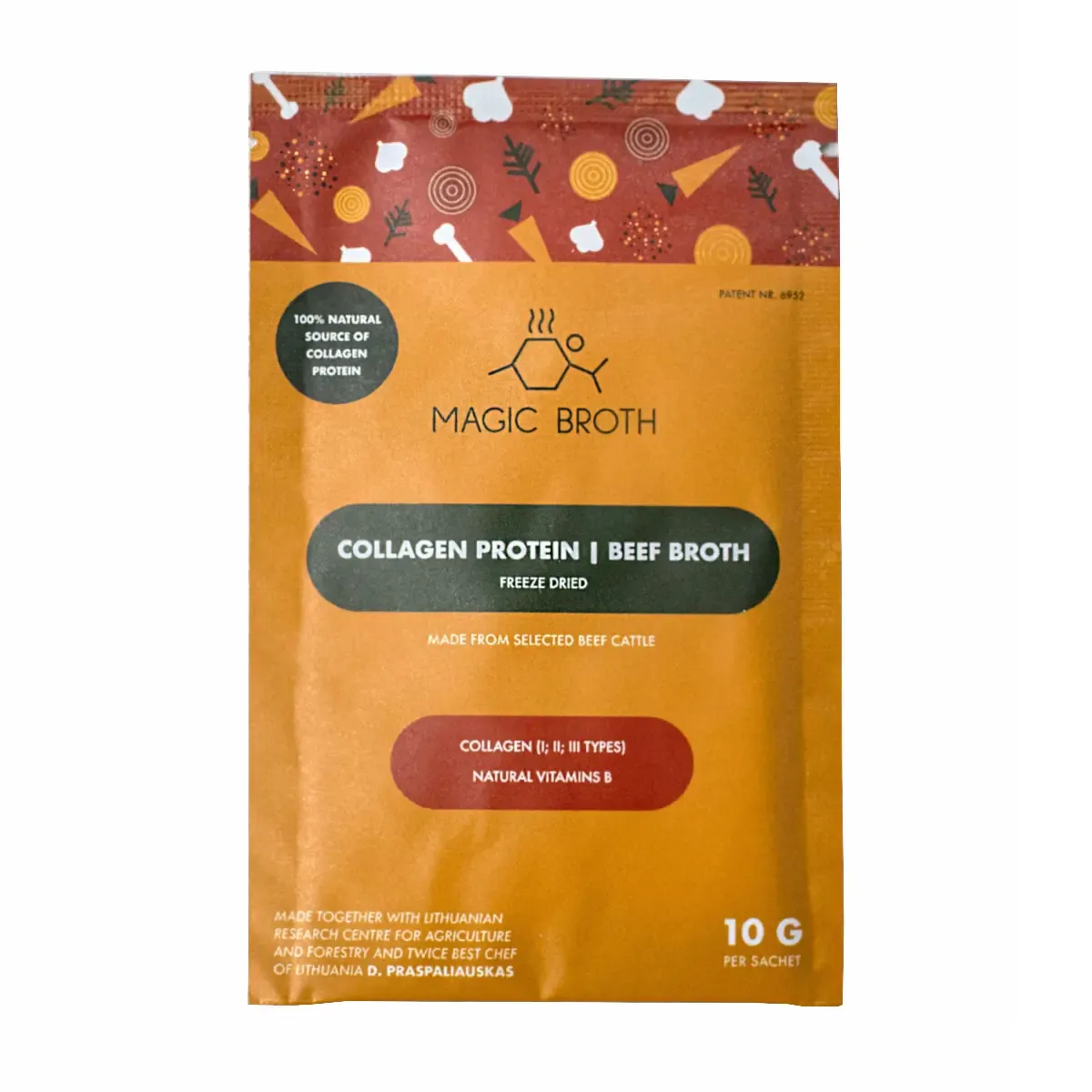 Jautienos sultinys MAGIC BROTH, pakelis