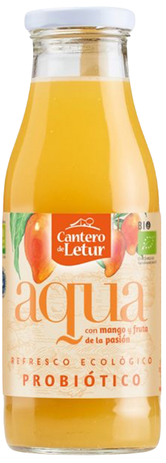Vandens kefyras su mangais ir pasifloromis, ekologiškas CANTERO DE LETUR, 500 ml