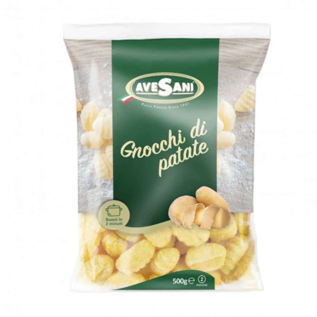 Švieži bulviniai virtinukai GNOCCHI DI PATATE AVESANI