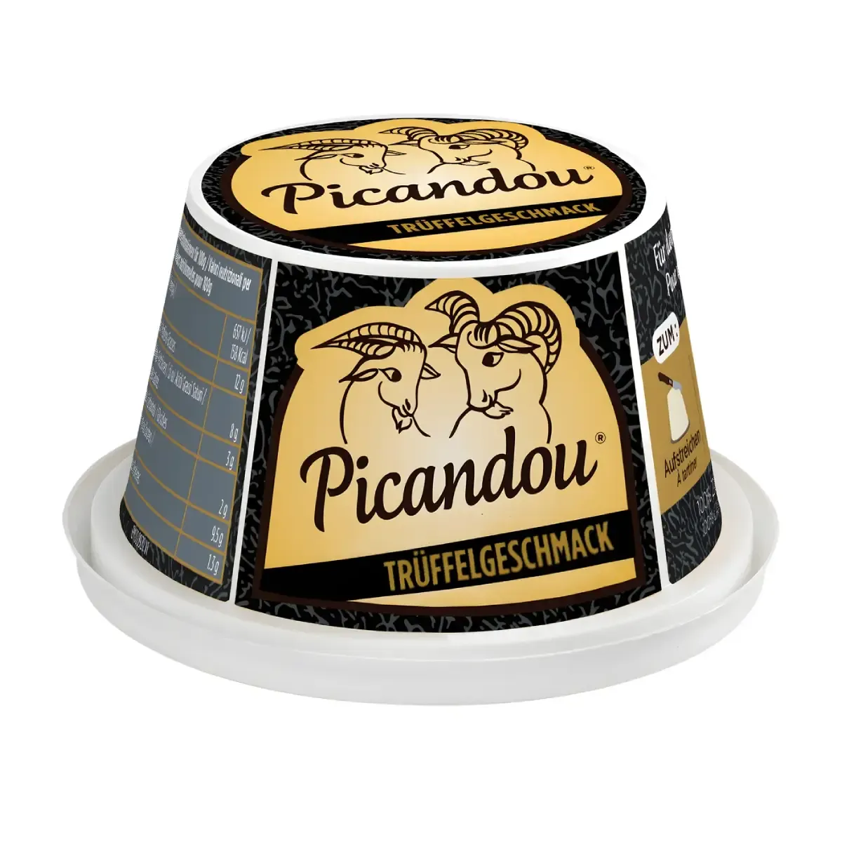 Намазываемый козий сыр с трюфелями PICANDOU TRUFFELGESCHMACK PICANDINE