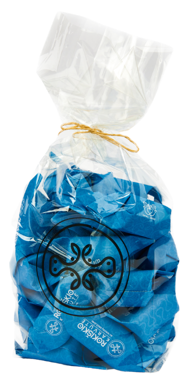 „Rokiškio karvutė“ su kokosų drožlėmis, maišelyje, 200 g