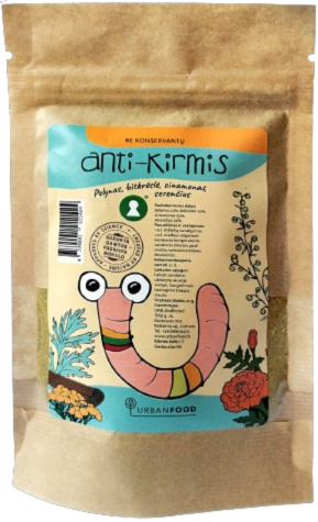 Anti-worm tea with serenoa URBAN FOOD, 21 g