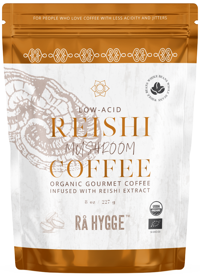 Kavos pupelės su Reishi grybais BALANCE, ekologiškos RA HYGGE, 227 g