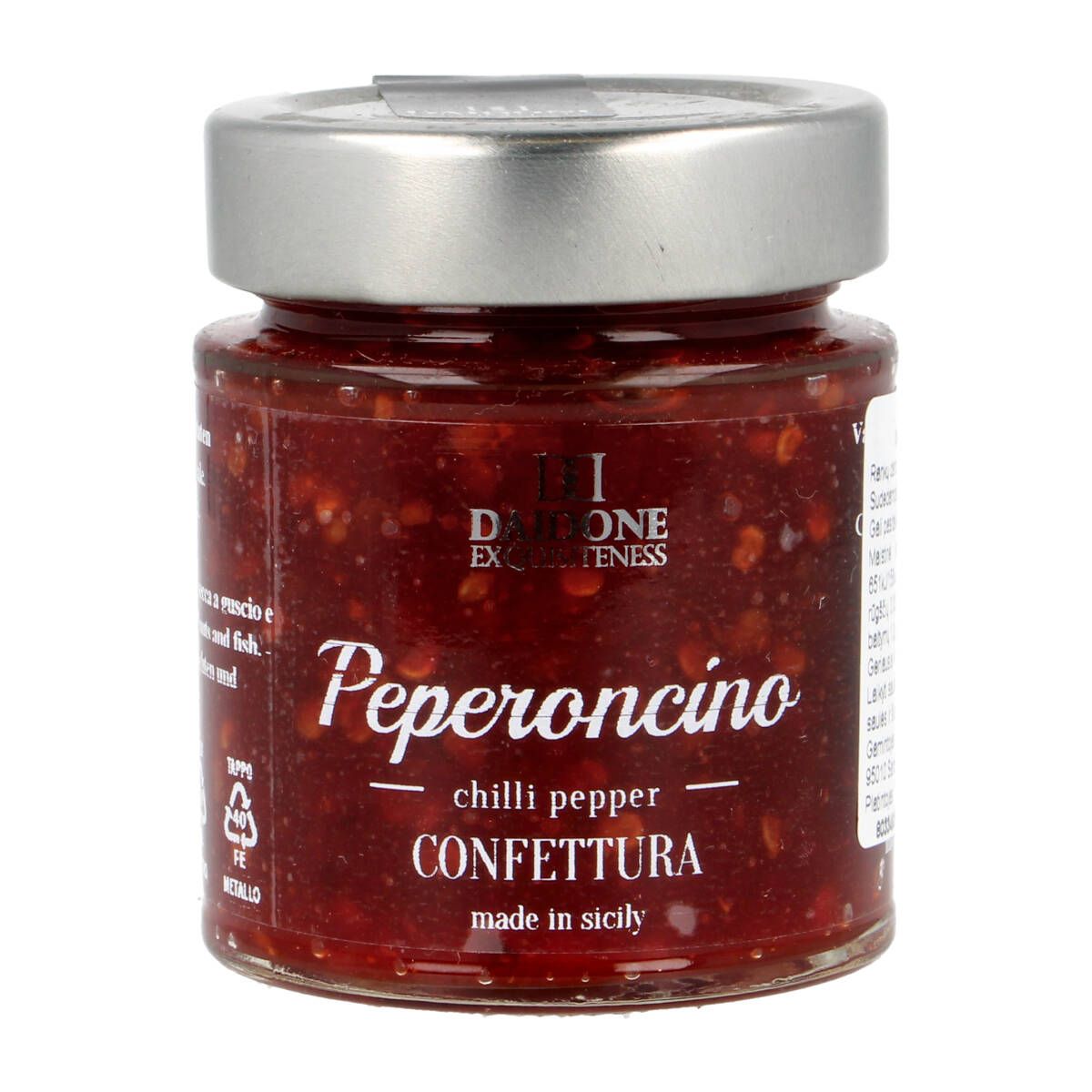 Aitriųjų paprikų džemas PEPERONCINO DAIDONE