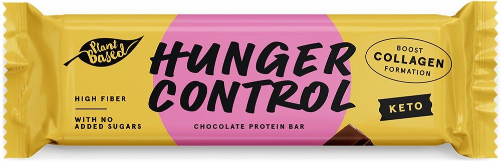 Baltyminis batonėlis su šokoladu „Hunger Control“ PLANET SUPERFOOD, 40 g