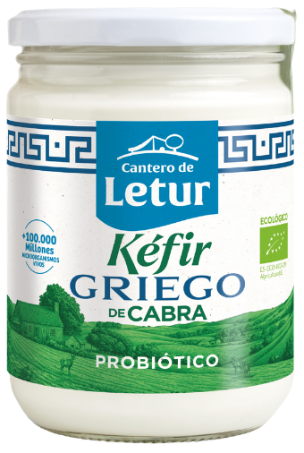 Goat milk Greek kefir, organic CANTERO DE LETUR, 420 g