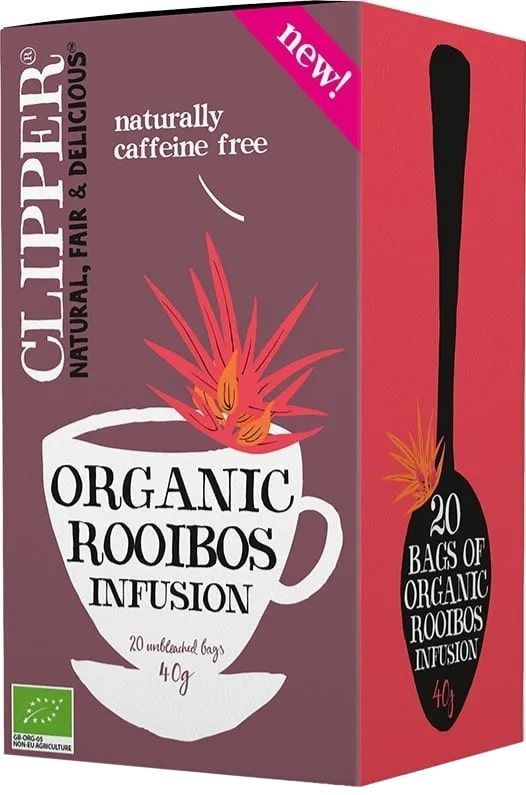 Rooibos arbata, ekologiška CLIPPER