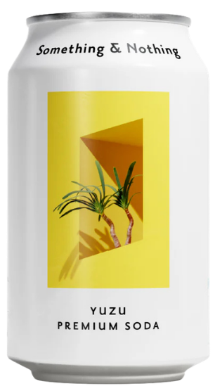 Sparkling soft drink "Yuzu" SOMETHING & NOTHING, 330 ml