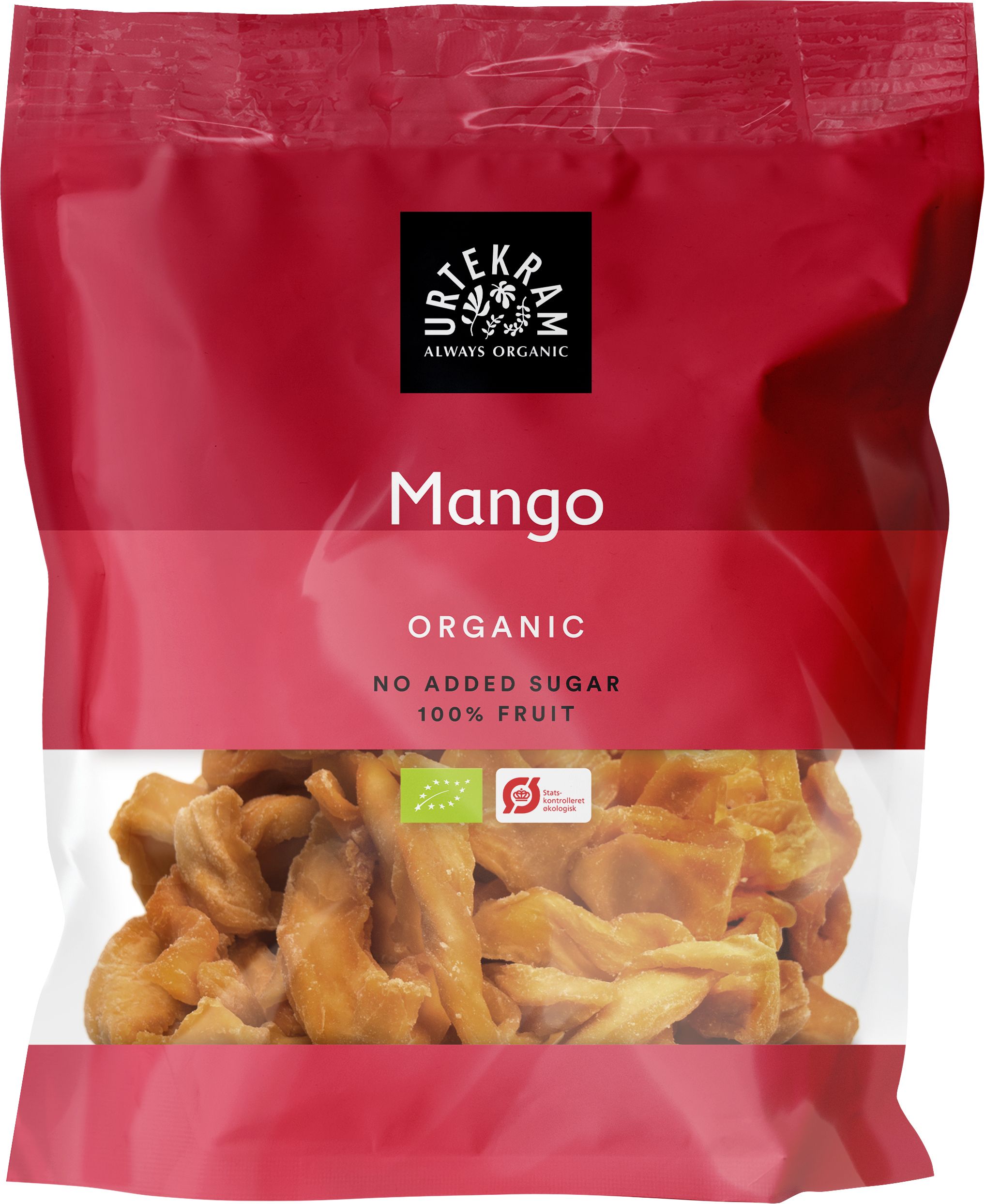 Džiovinti mangai, ekologiški URTEKRAM, 90 g