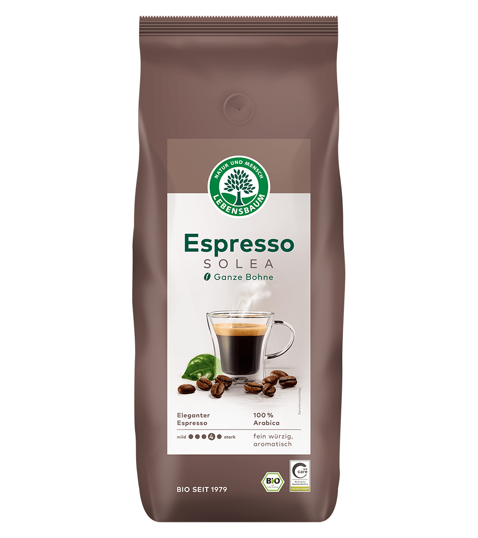 Malta kava „Solea Espresso“, ekologiška LEBENSBAUM, 250 g