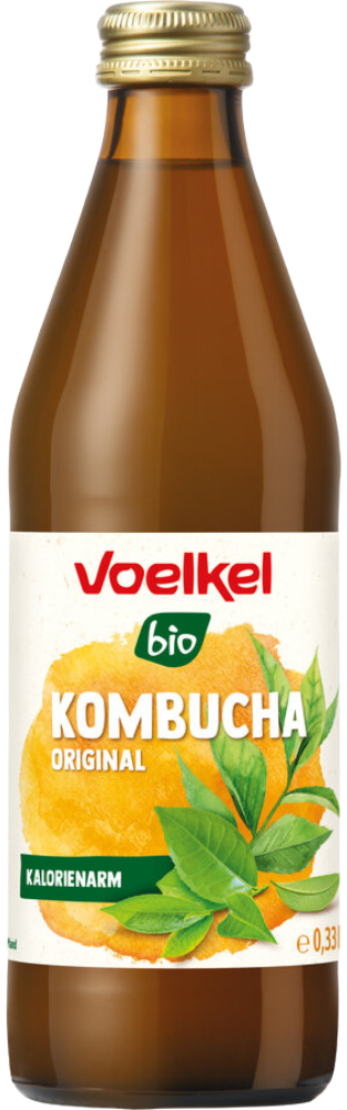 Напиток комбуча ОРИГИНАЛ, органический VOELKEL, 330 мл