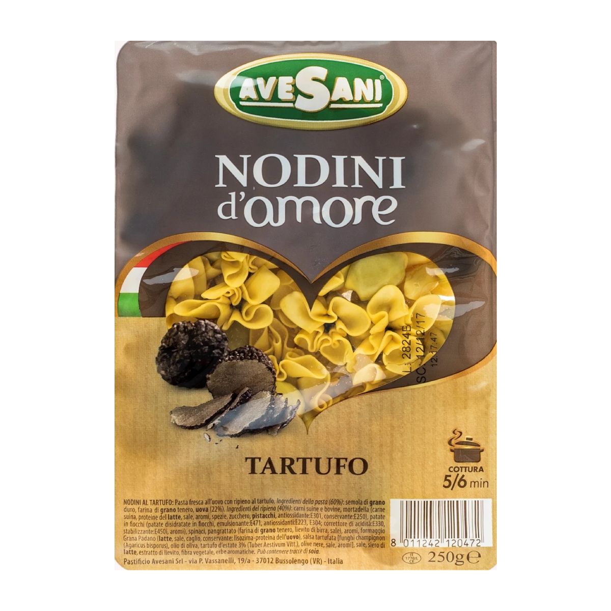Švieži NODINI TARTUFO su trumais AVESANI