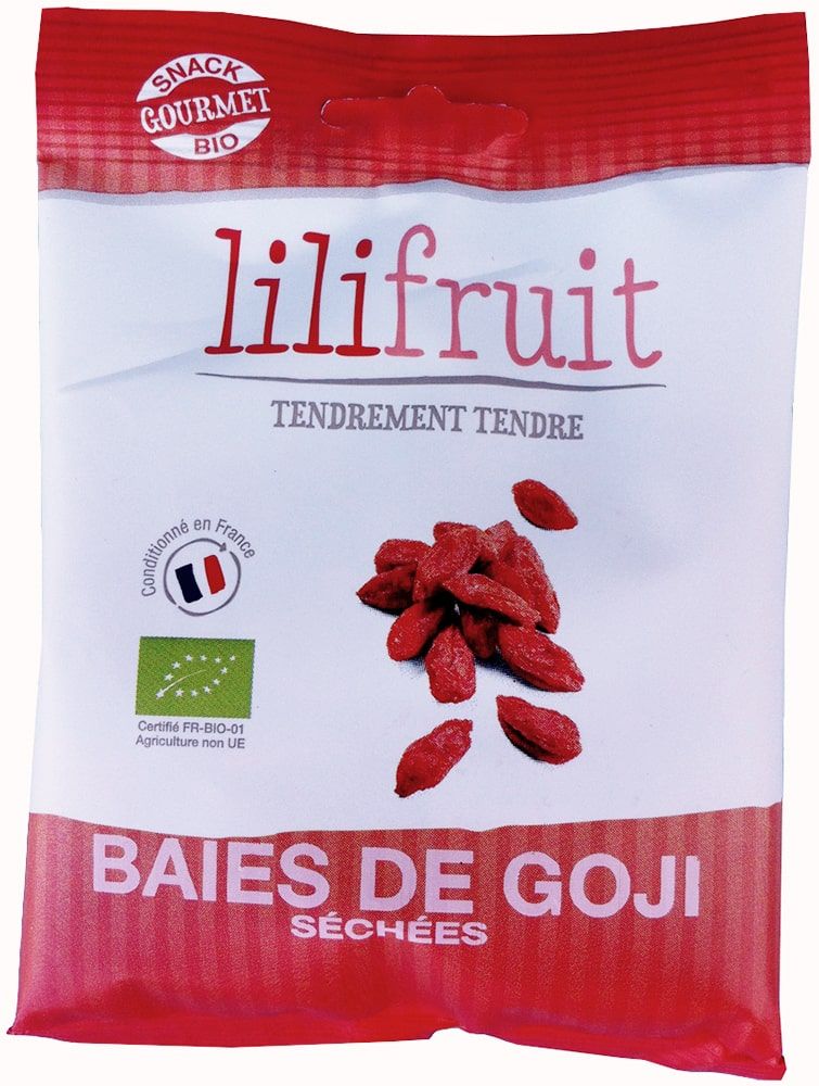 Goji uogos, ekologiškos LILIFRUIT, 70 g