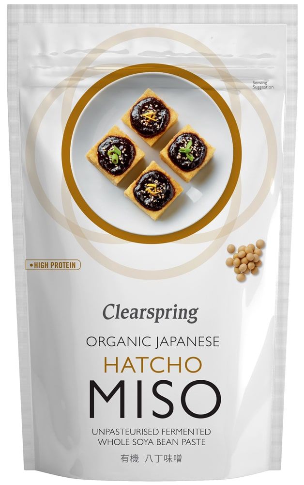 Sojų pasta „Hatcho Miso“, ekologiška CLEARSPRING, 300 g