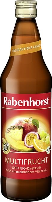 Multivitaminų sultys, ekologiškos RABENHORST, 750 ml
