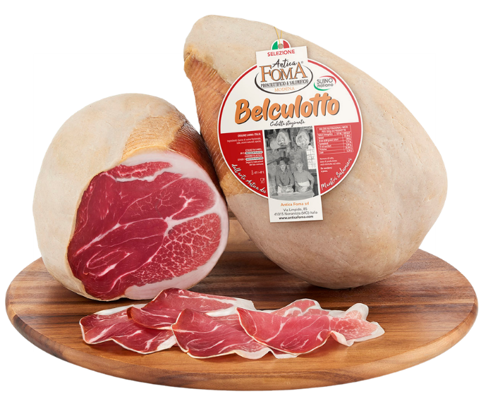 Vytintas kiaulienos kumpis BELCULOTTO ANTICA FOMA