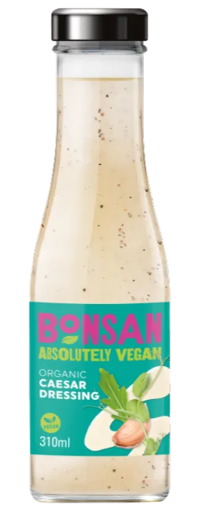 Cezario padažas salotoms, ekologiškas BONSAN, 325 ml