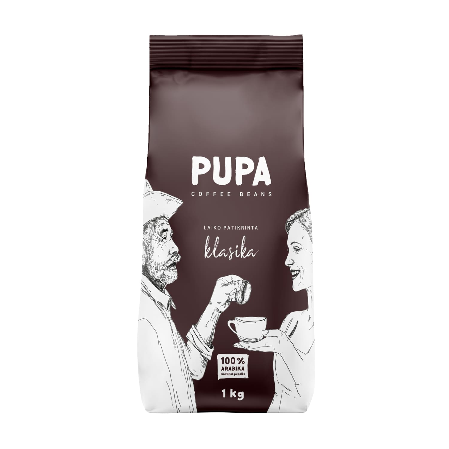 Кофейные зерна PUPA, 1 кг