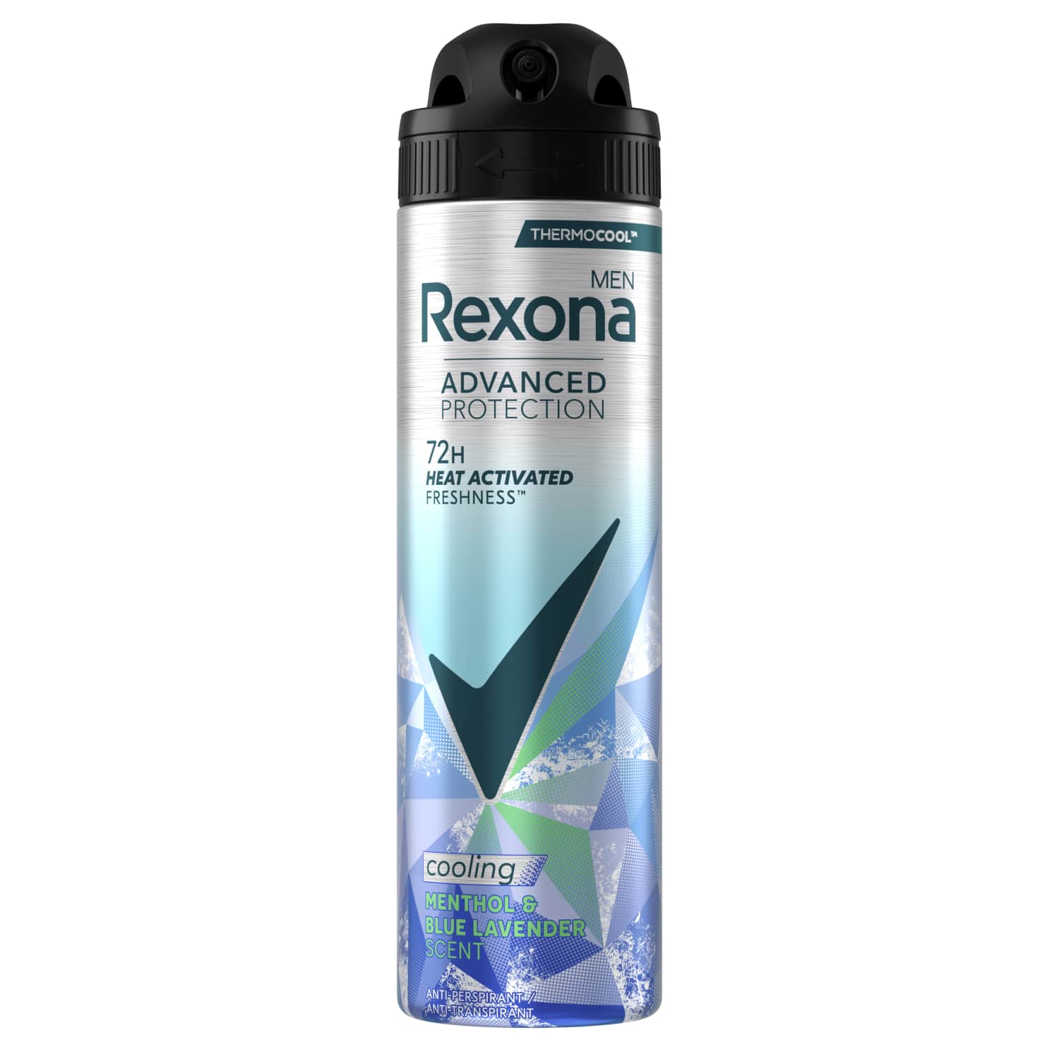 Spray deodorant REXONA MEN MENTHOL BLUE, 150ml