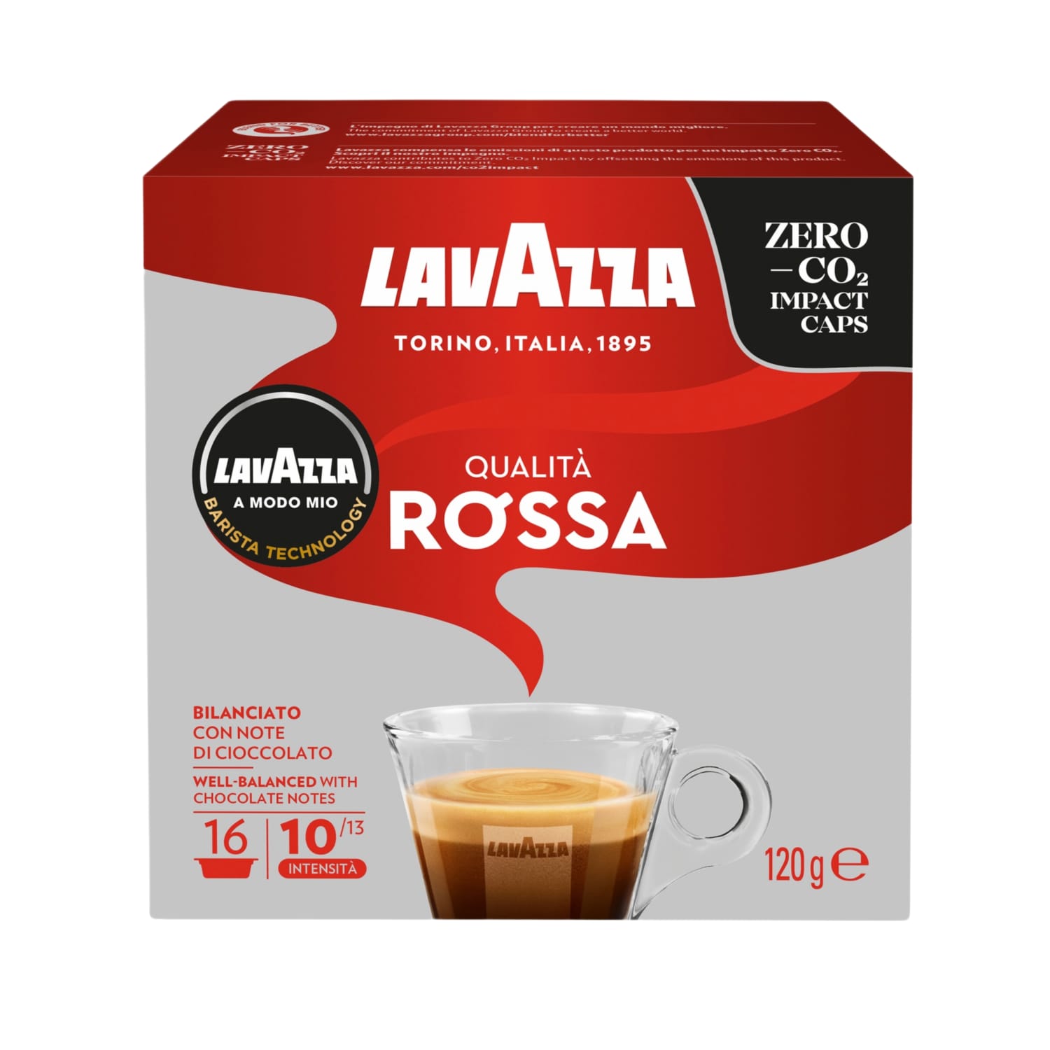 Кофе капсулы LAVAZZA AMM ROSSA, 120 г