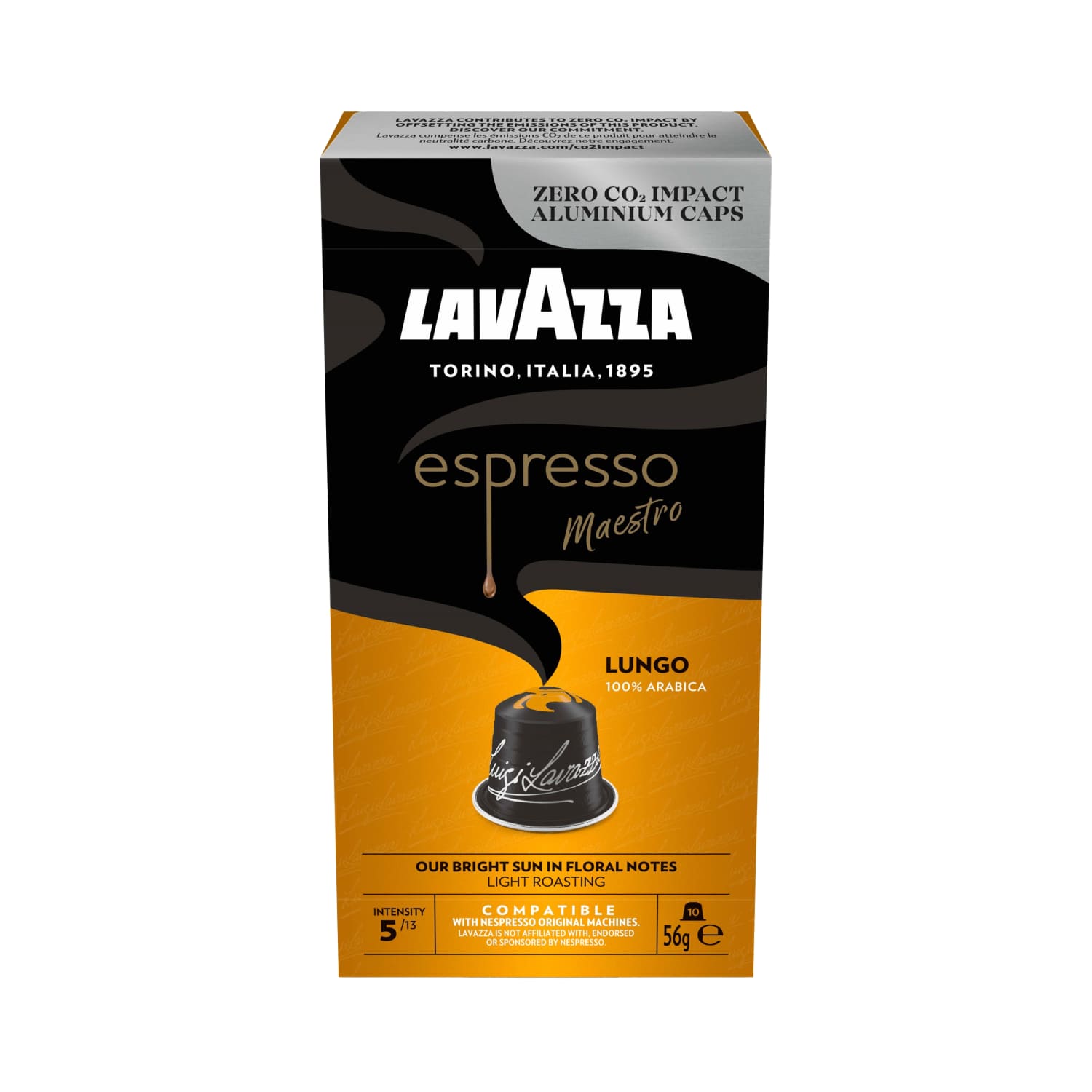 Coffee capsules LAVAZZA QUALITA LUNGO, 10 pcs.