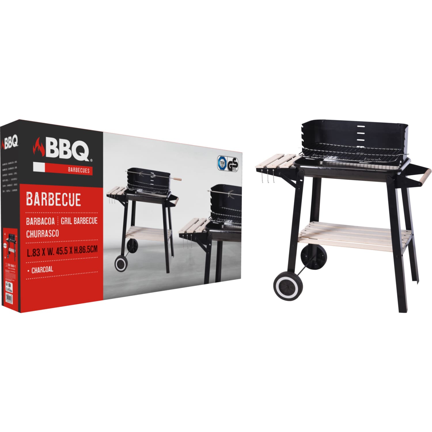Kepsninė su rat. BBQ, 540 x 340 x 65 cm, GR26