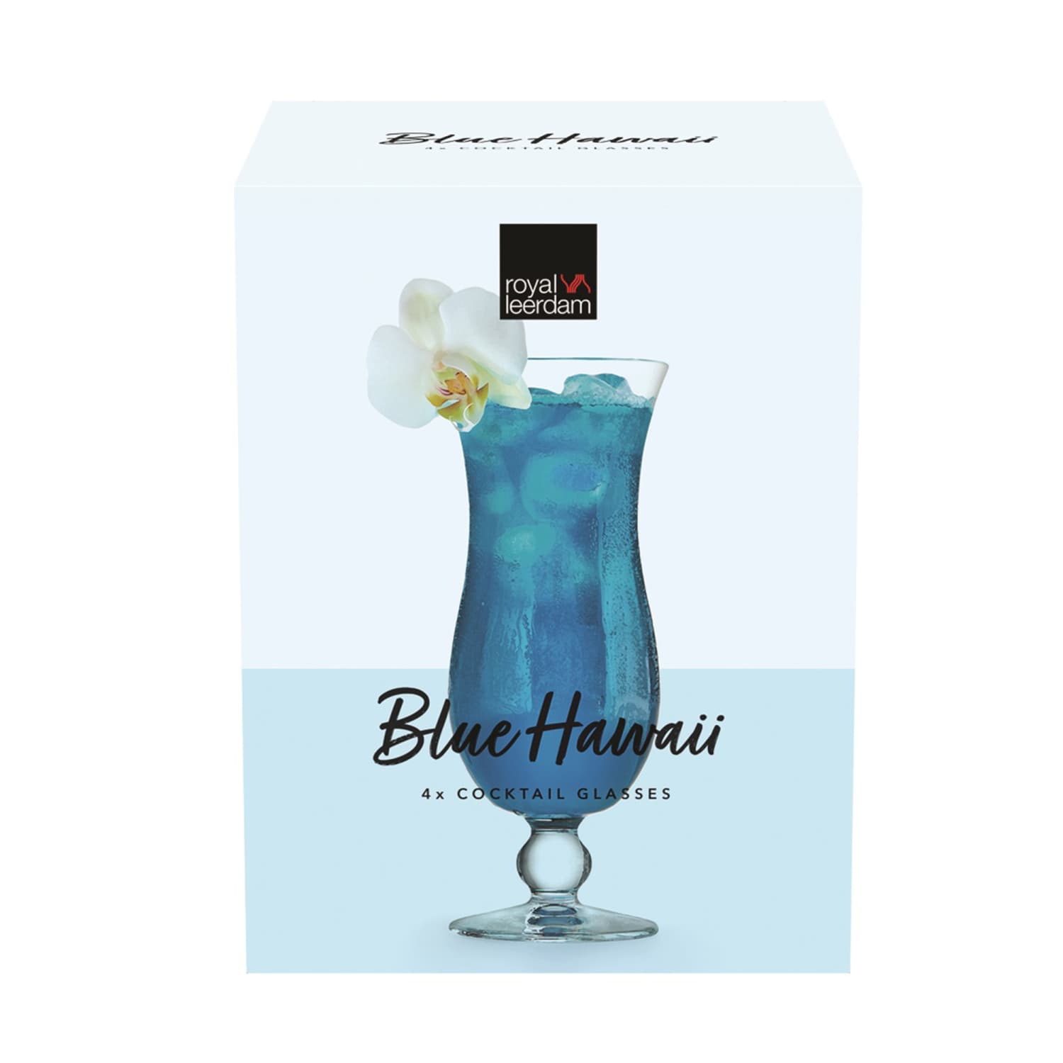 Stiklinės RL Blue Hawaii 440ml 4vnt