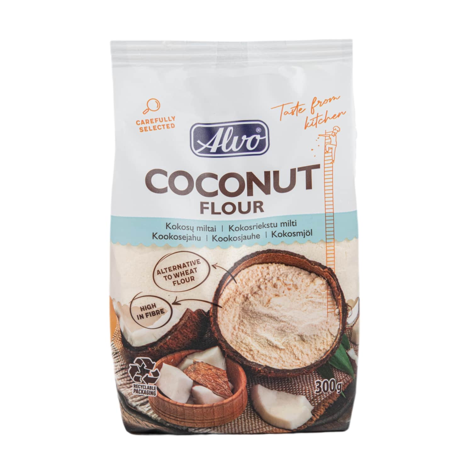 Kokosų miltai ALVO, 300 g