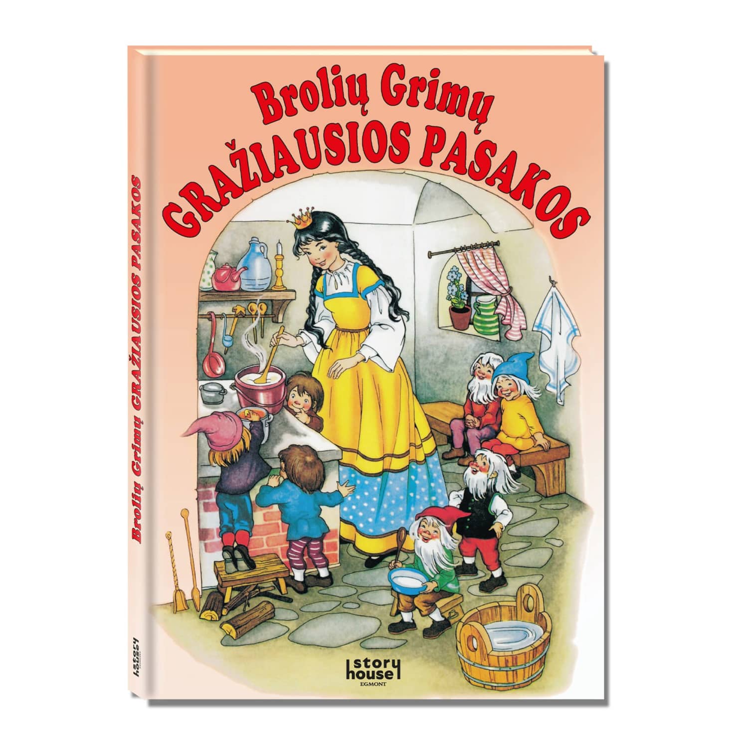 Knyga BROLIŲ GRIMŲ GRAŽIAUSIOS PASAKOS