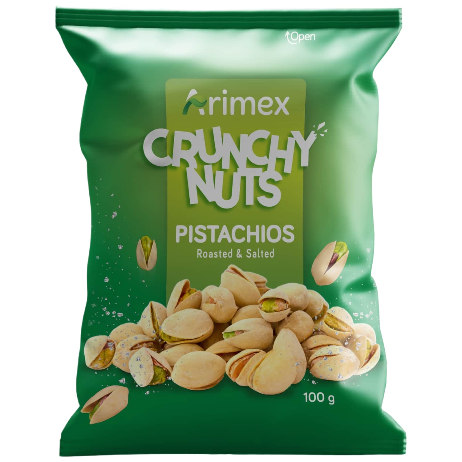 Roasted pistachios with salt CR.NUTS ARIMEX, 100 g