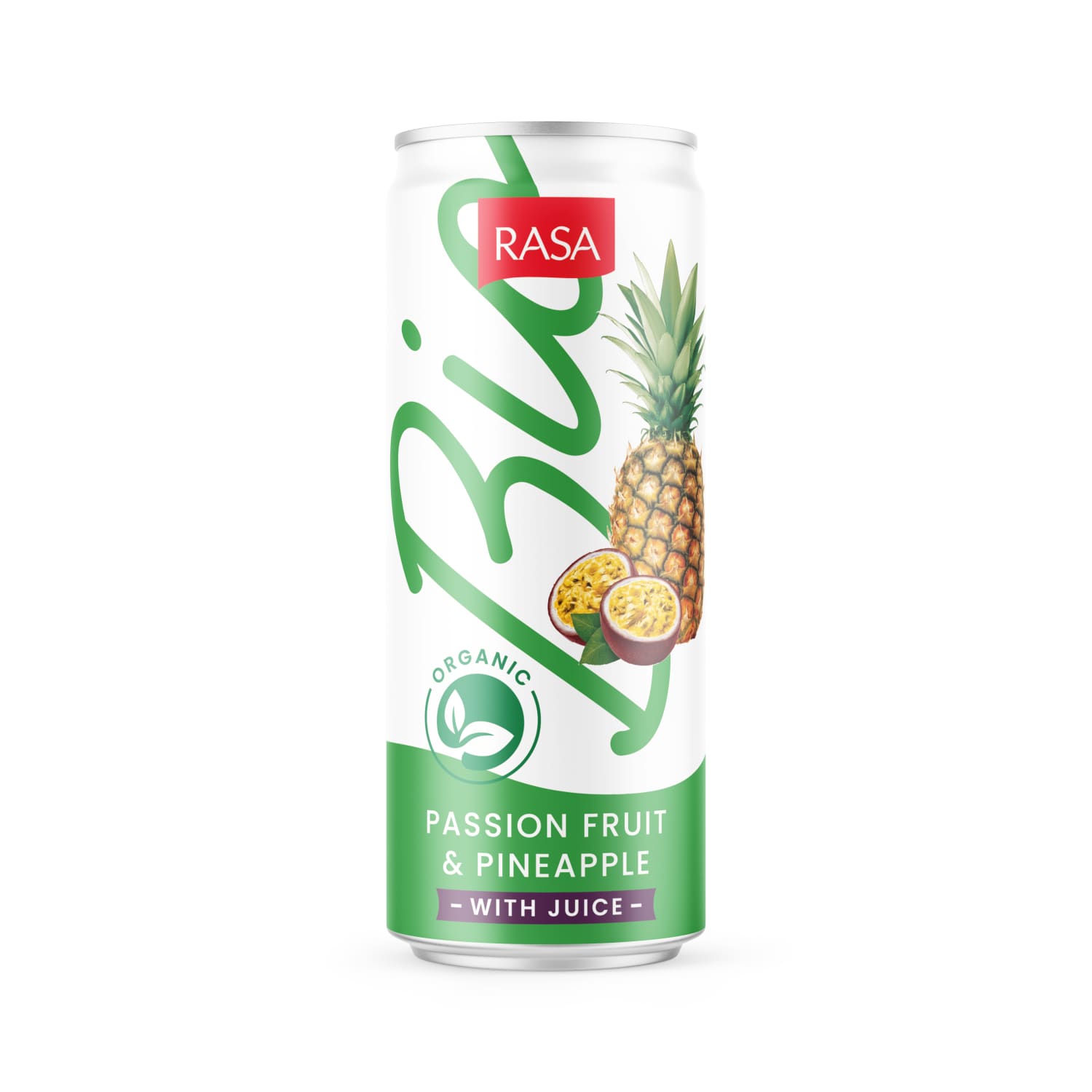 Ekol. gėr. RASA BIO, pas. ir anan. sk. 0,33 l