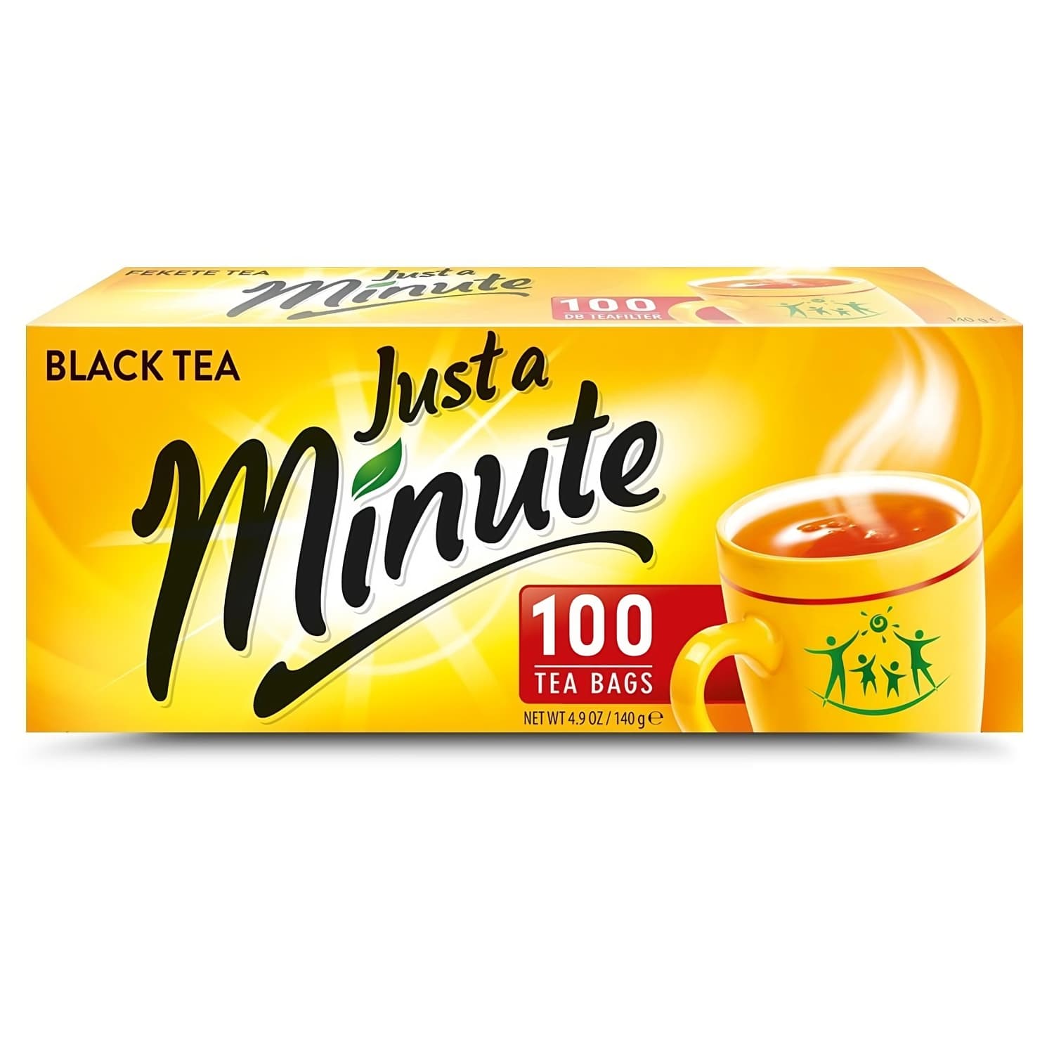 Чёрный чай JUST A MINUTE, 100 x 1,4 г