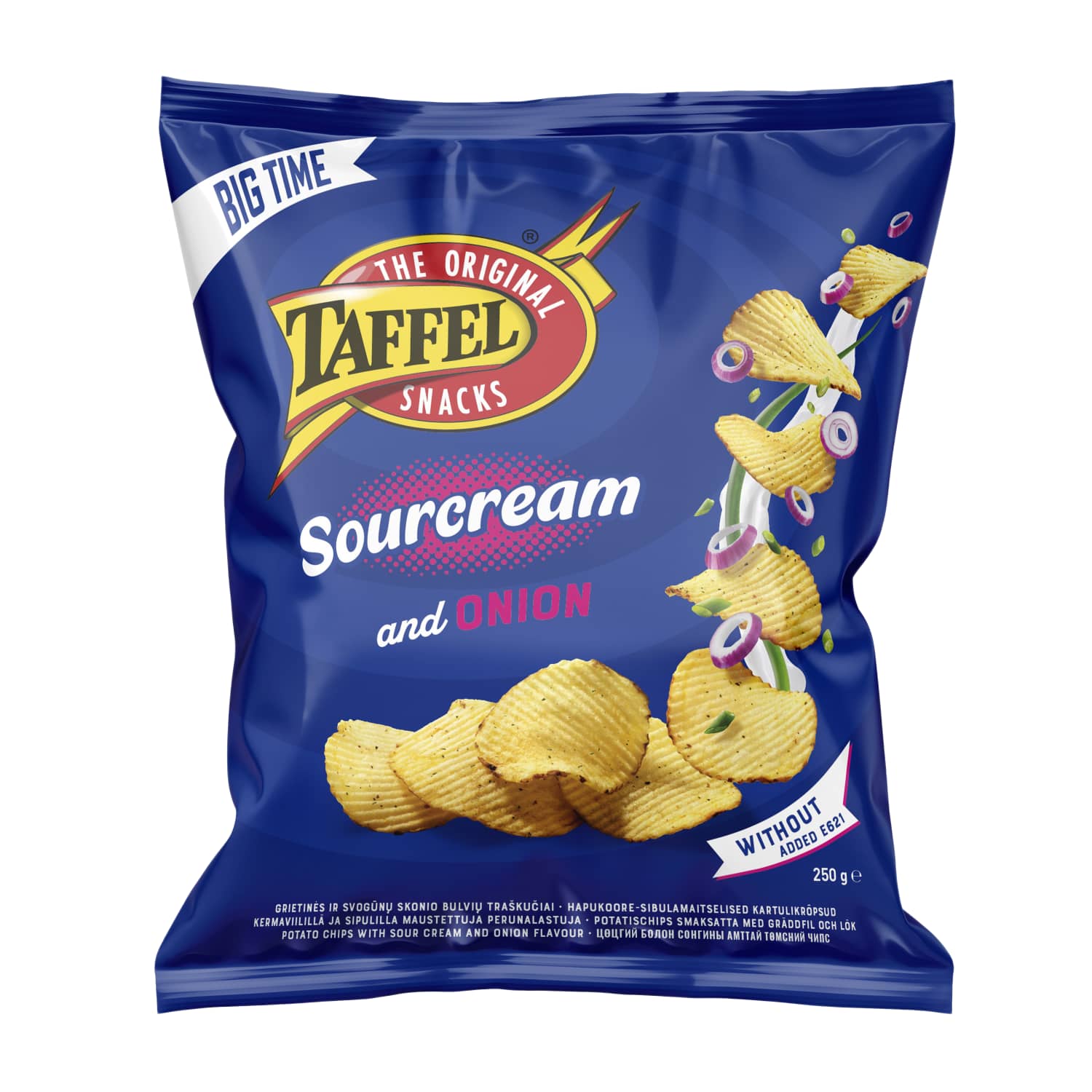 Gr.sk.bulvių traškučiai TAFFEL MegaPack, 250g