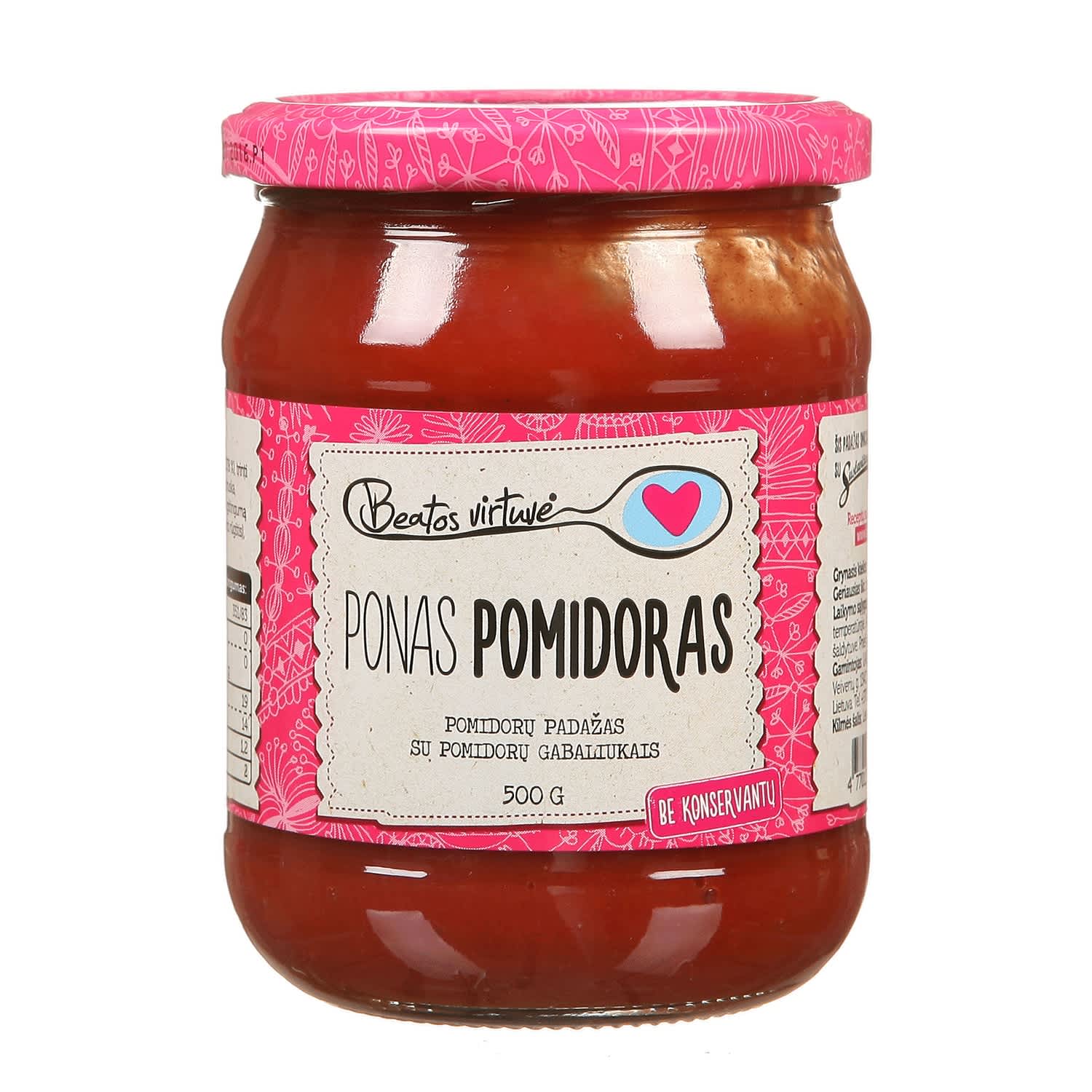 Tomato sauce MR. TOMATO, 500 g