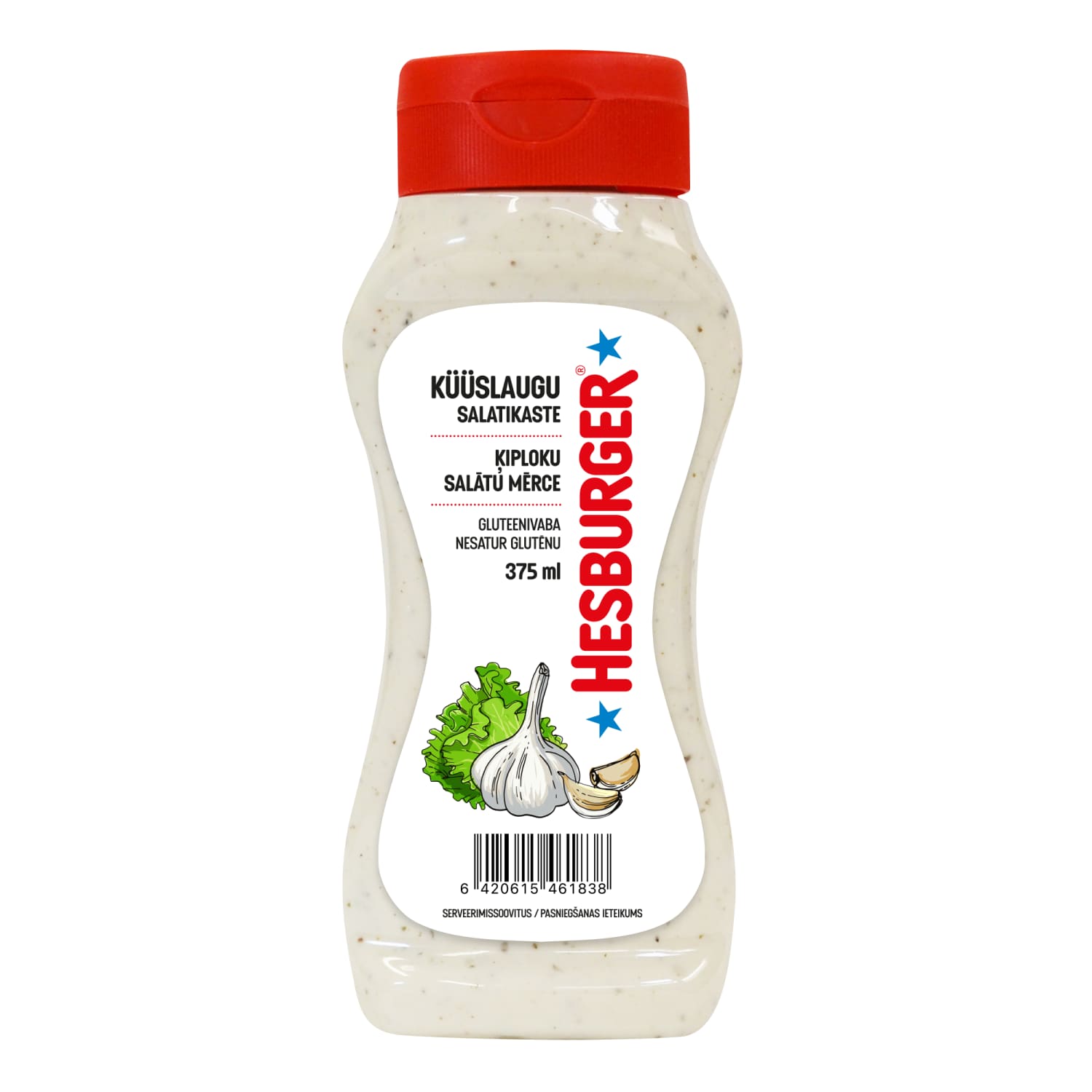 Чесночный соус HESBURGER, 370г