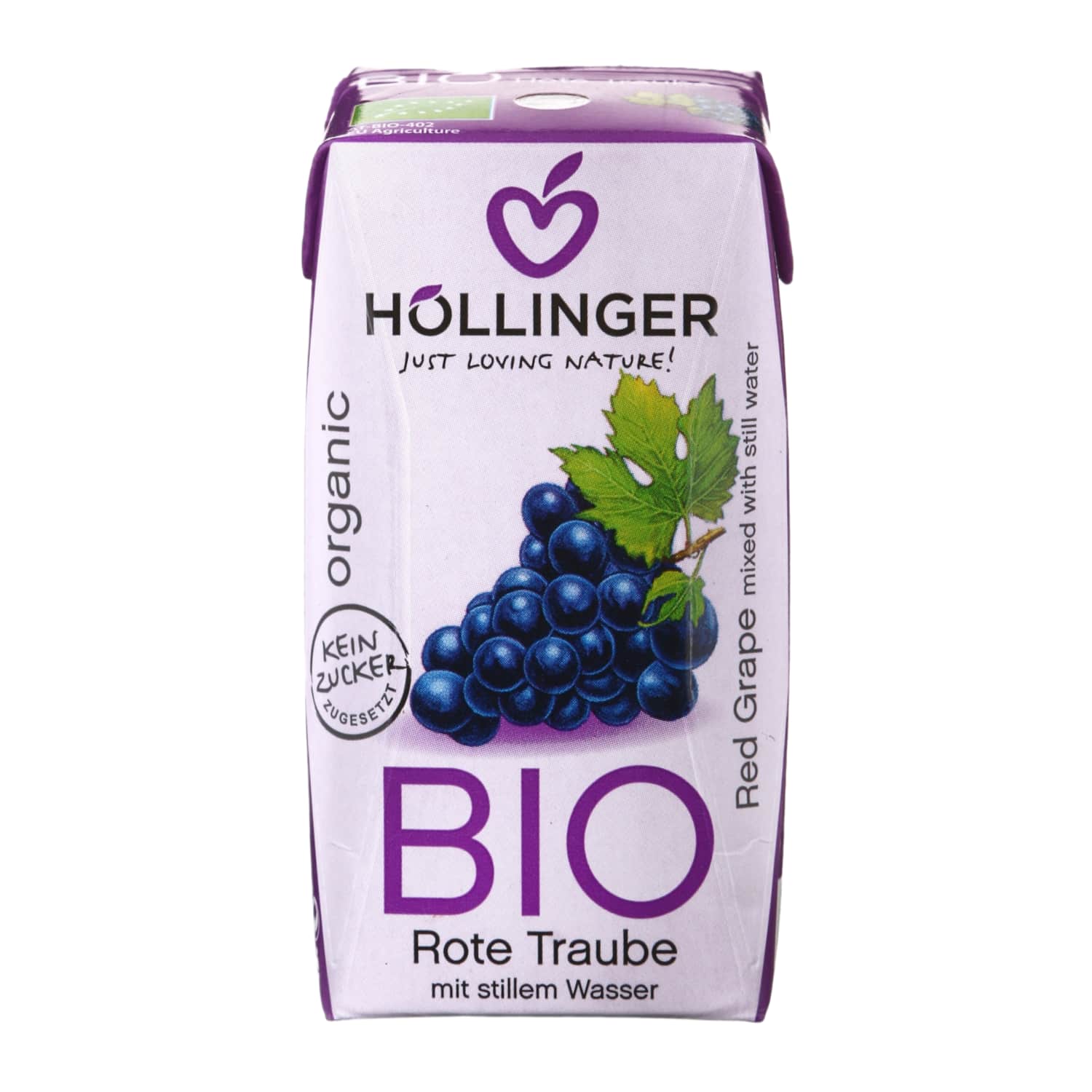 Ekol.raud. vynuogių nektaras HOLLINGER, 0,2 l
