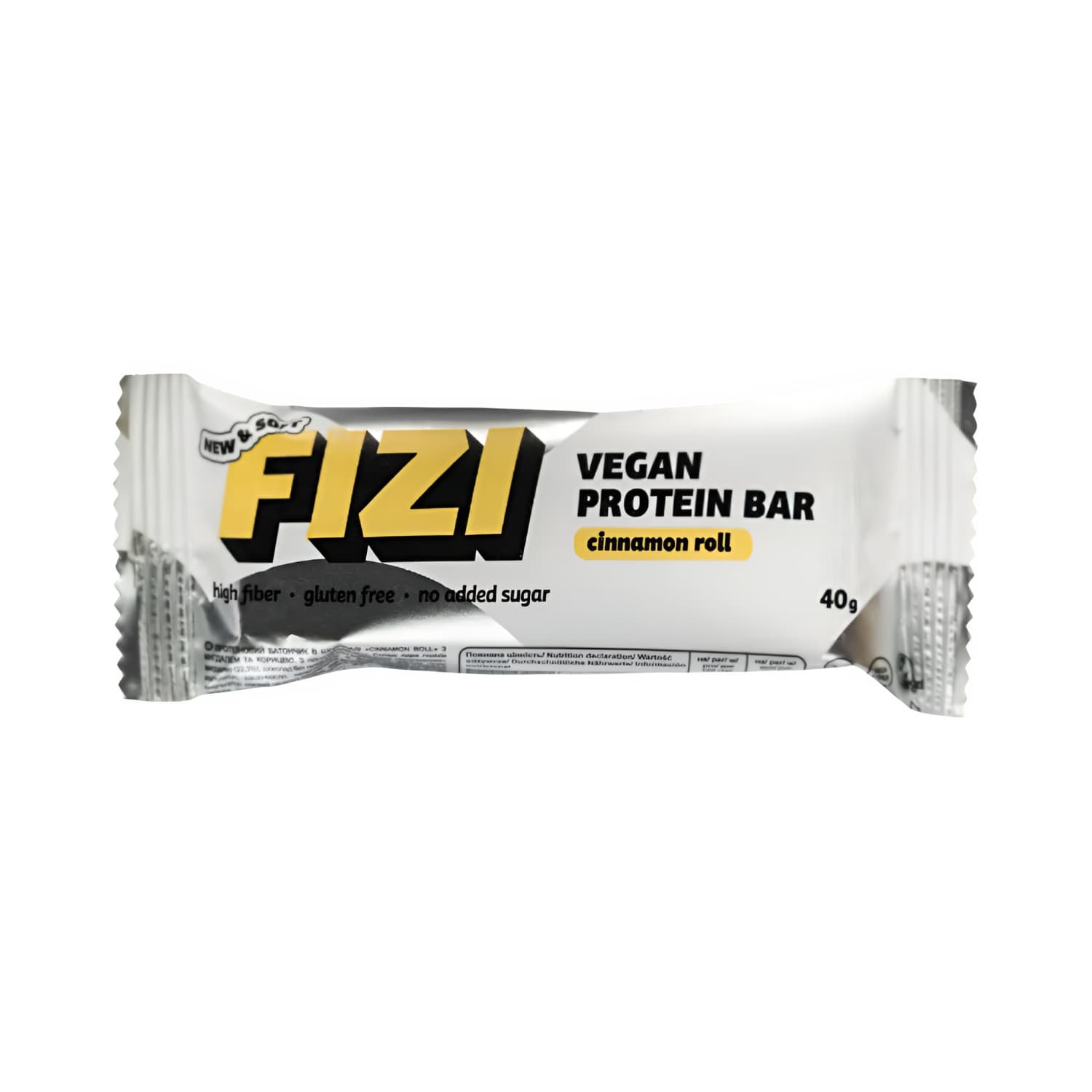 Balt. batonėlis CINNAMON ROLL FIZI, 40 g