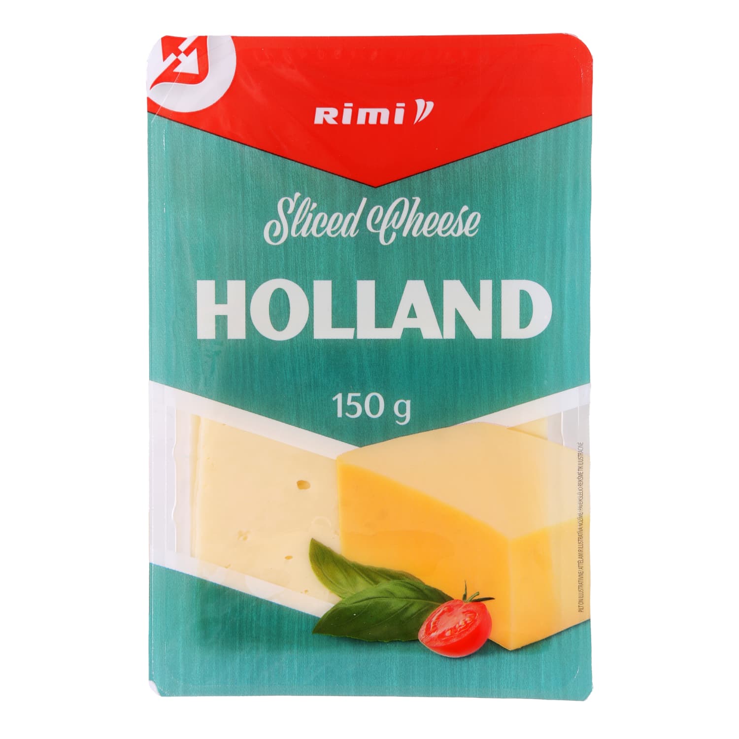 Pjaus. olandiškas sūris RIMI, 45% rieb., 150g