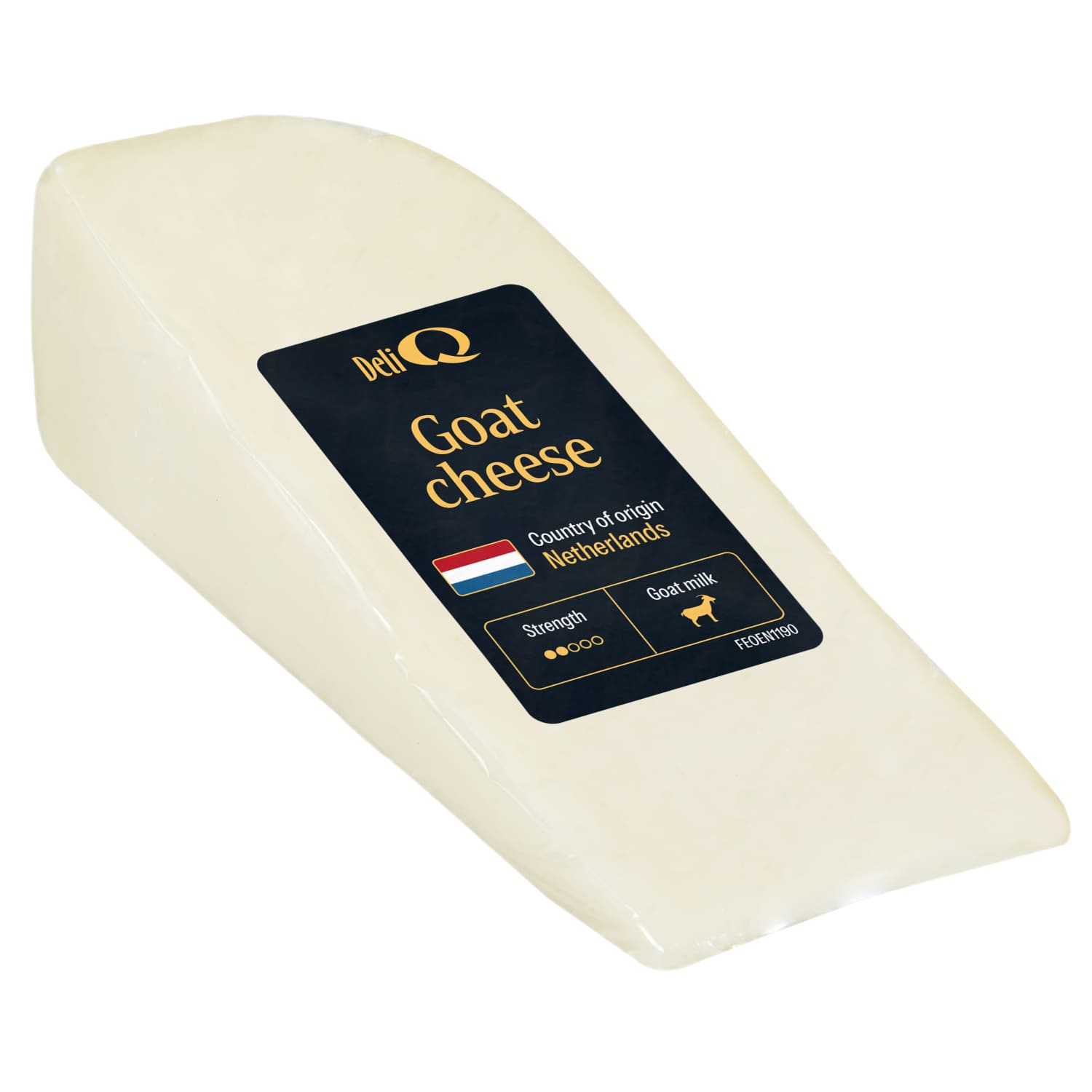 Farmhouse goat milk cheese DELI Q, 50 %, 1 kg