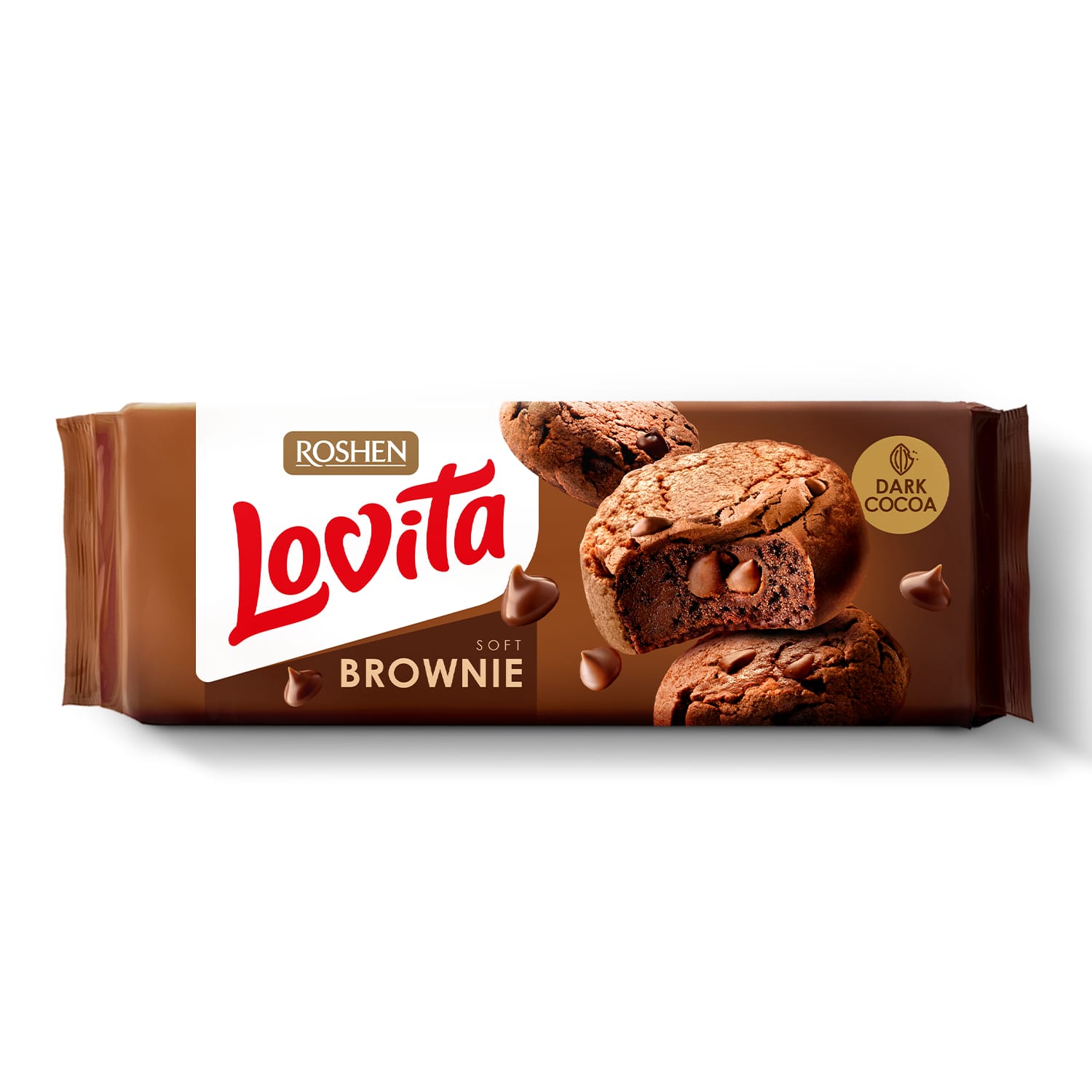 Sausainiai su kakava LOVITA BROWNIE, 152 g