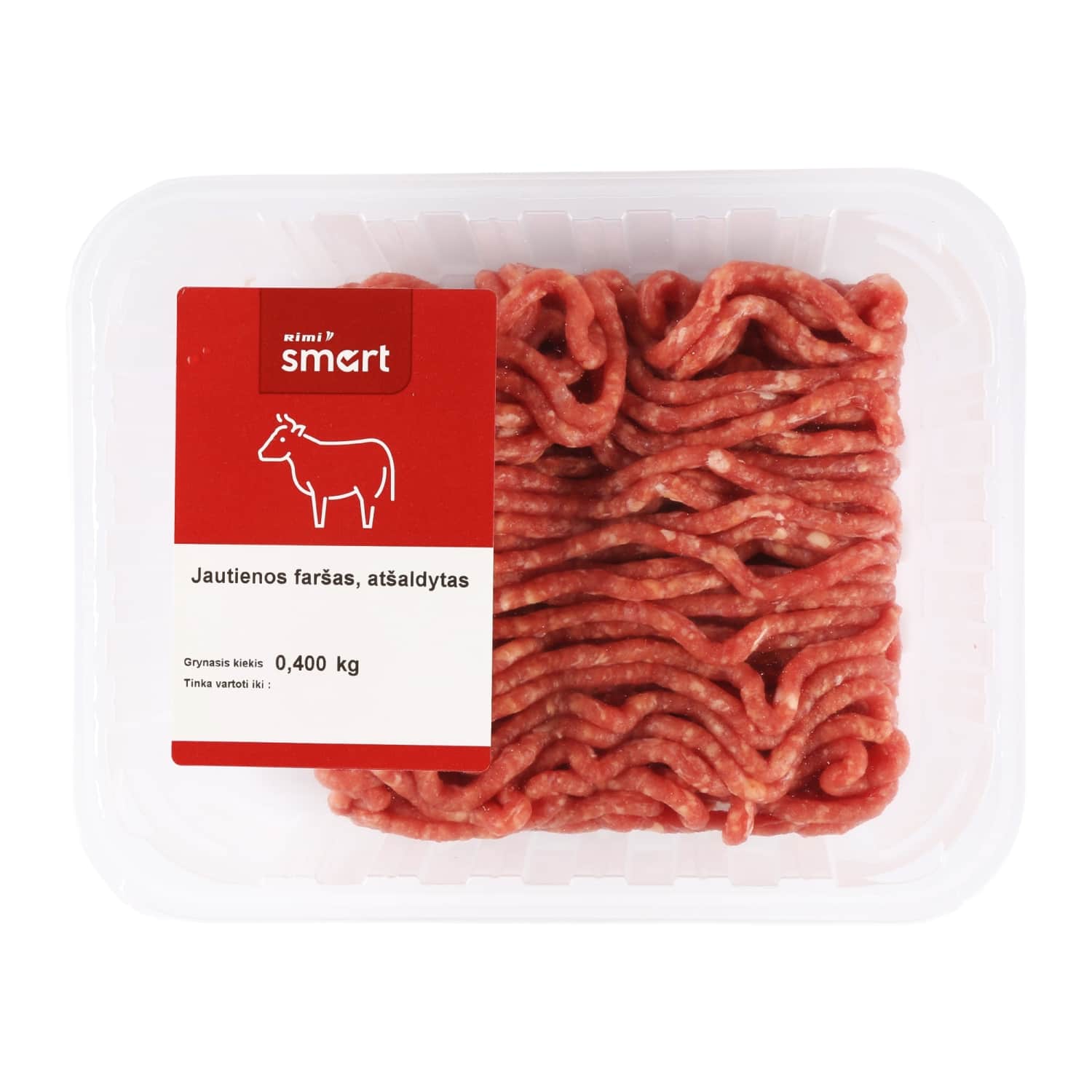Beef mince RIMI SMART, chilled 400 g