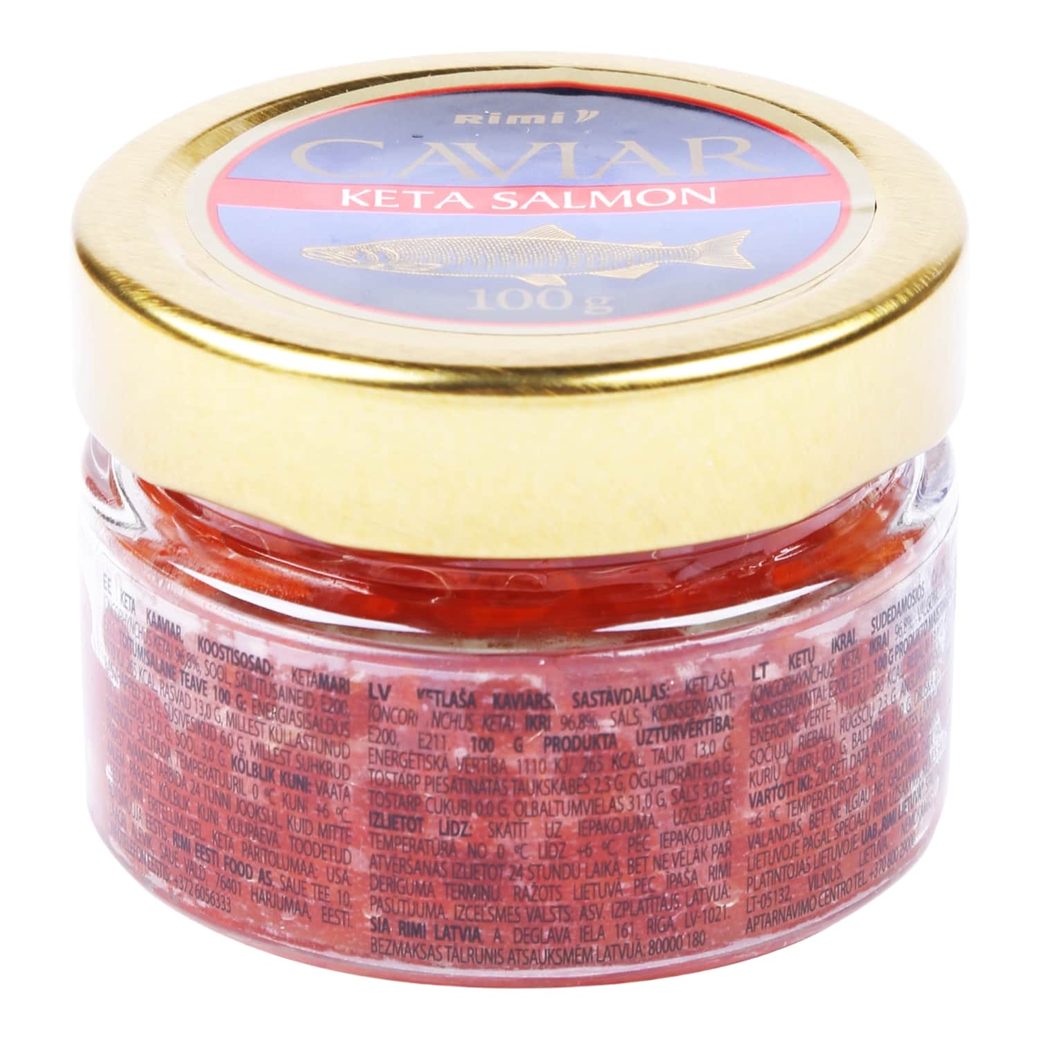 Ketų ikrai RIMI MSC, 100 g